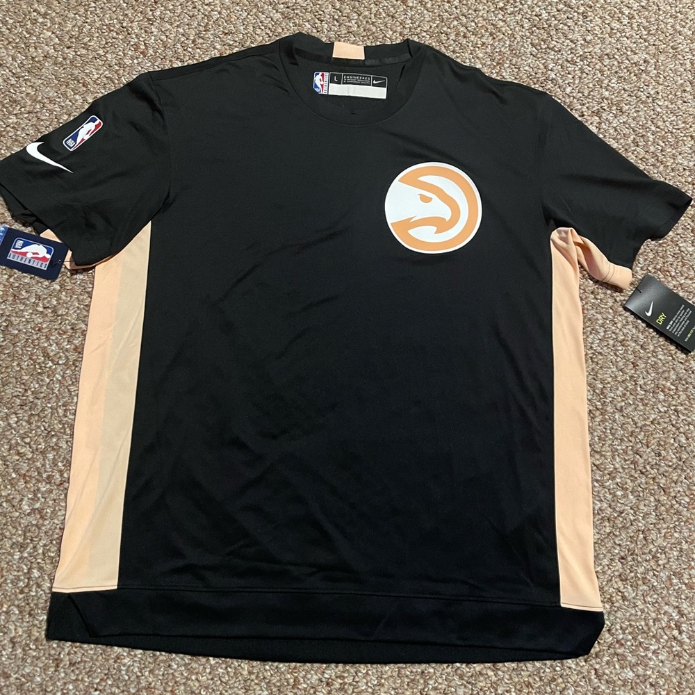 *NWT*Men Nike Atlanta Hawks Player Shooting Shirt